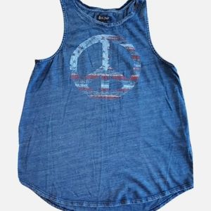 Lucky Brand peace sign tank large